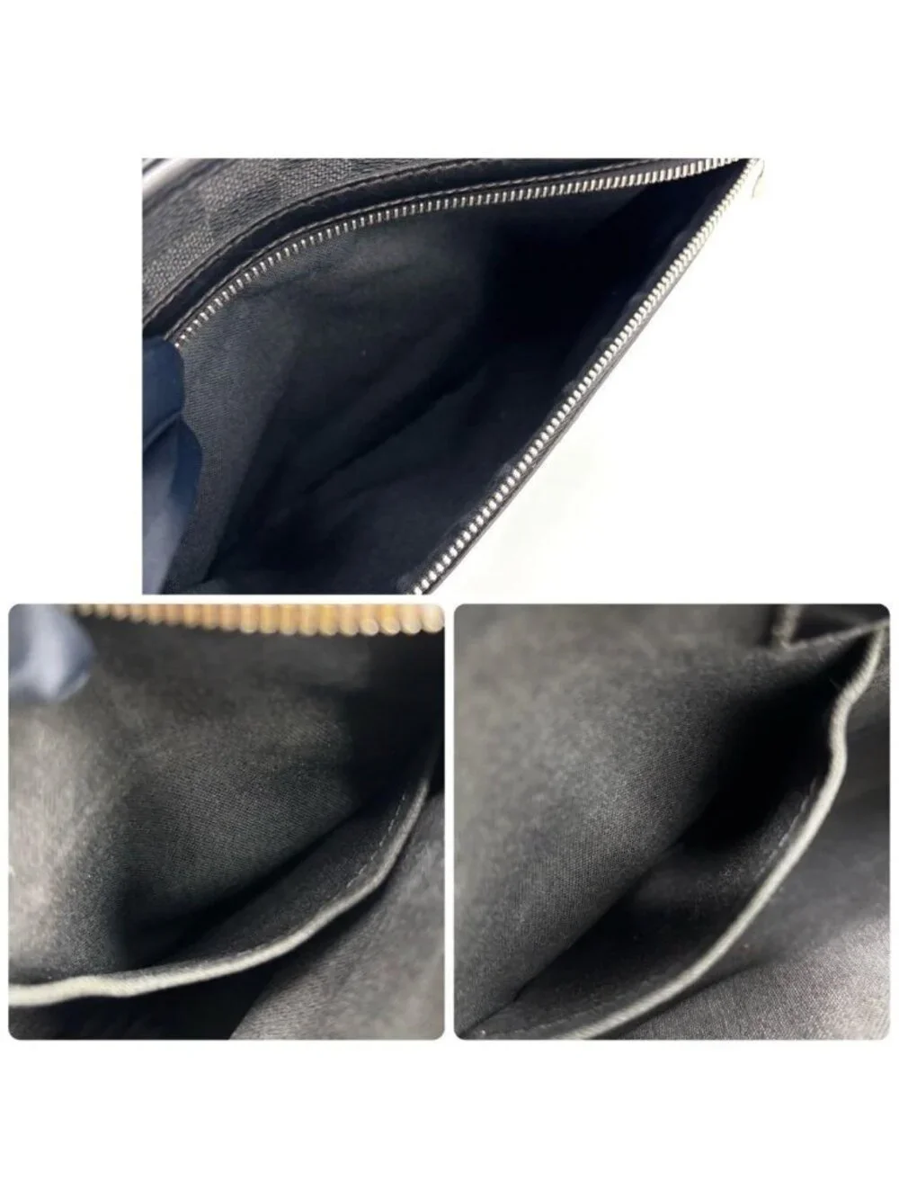 Louis Vuitton Damier Graphite Thomas Shoulder Bag Gray